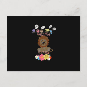 Een vredig koninkrijk: een vredig moment voor de l briefkaart