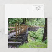 Een vreedzame wandeling briefkaart (Voorkant / Achterkant)