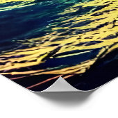 Een vreemd schip op het zee | AI Art Poster (Hoek)