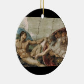 Een vreemde god. keramisch ornament (Rechts)