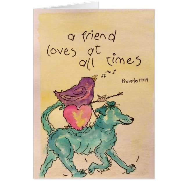 Een vriend... (Voorkant)