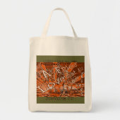 Een vriend houdt te allen tijde. -gepersonaliseerd tote bag (Voorkant)