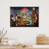 Een vriend in nood poster (Keuken)