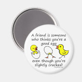 Een vriend is iemand magneet (Voorkant / Achterkant)