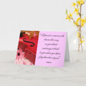 Een vriend is kaart (Gele Bloem)