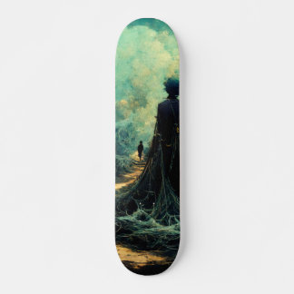 Een vriend uit een droomland CG art Skateboard