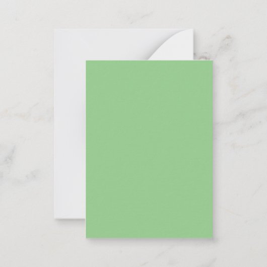 Een vriend voor alle seizoenen Flat Note Kaart Notitiekaartje (Achterkant)