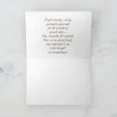 Een vriend zoals Familie Kaart (Binnen)