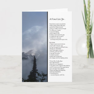 Een vriend zoals jij... kaart