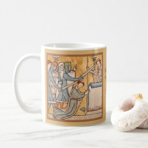 Een vroege marteldood van St. Thomas Becket in de Koffiemok
