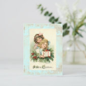 "Een vrolijk kerstfeest"  Briefkaart (Staand voorkant)