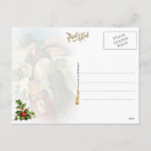 Een vrolijk kerstfeest feestdagenkaart (Achterkant)