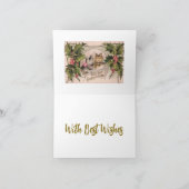 Een vrolijk kerstfeest gepersonaliseerd Kaart (Binnen)