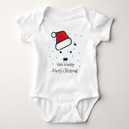 "Een vrolijk kerstfeest" Romper (Voorkant)