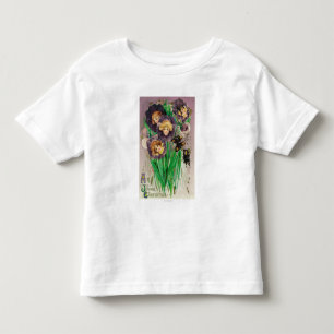 Een vrolijk paasgeweld met vrouwelijke hoofden sc kinder shirts