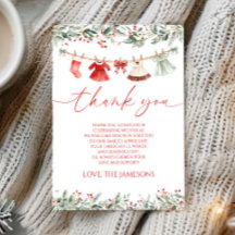 Een vrolijke baby shower Kerst baby shower