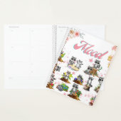 Een vrolijke en speelse bui, net als de wasberen. planner (Display)