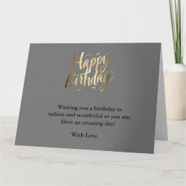 Een vrolijke en vrolijke verjaardag kaart