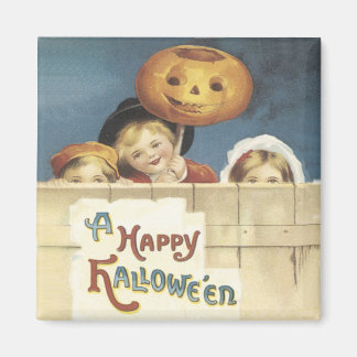 Een vrolijke Halloween magneet