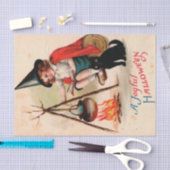 Een vrolijke Halloween van Ellen Clapsaddle Tissuepapier (Craft)