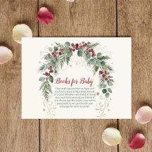 Een vrolijke kleine Kerstmis Winter Baby Shower