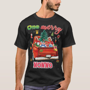 Een vrolijke non-no kerstboom vrachtwagen trui lel t-shirt