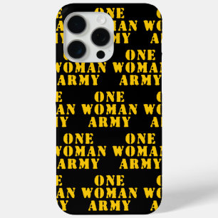 EEN VROUW EEN LEGER iPhone 15 PRO MAX HOESJE