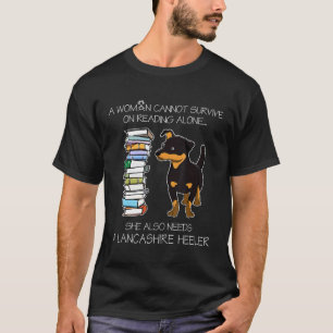 Een vrouw kan niet overleven bij het lezen van all t-shirt