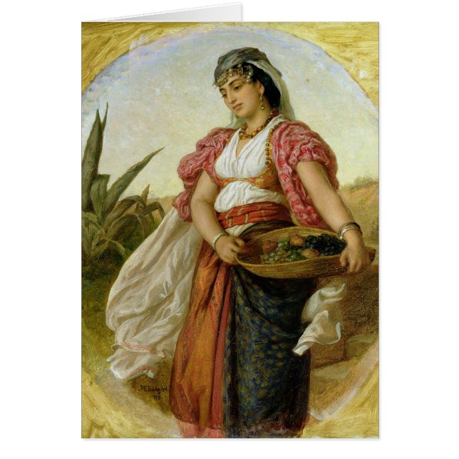 Een vrouw uit Algiers, 1871 (Voorkant)