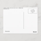 Een vrouw van Sterke Briefkaart (Achterkant)