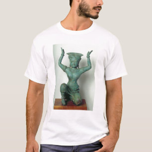 Een vrouwelijke nevelvormende figuur ter ondersteu t-shirt