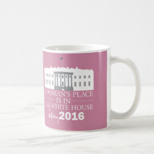 Een vrouwenplaats is in de Witte Huis Hillary Mok