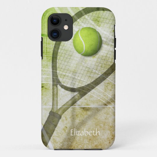 Een vrouwentennis Case-Mate iPhone case (Achterkant)
