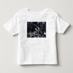 Een vulkanische pluim uit de Rabaul caldera Kinder Shirts