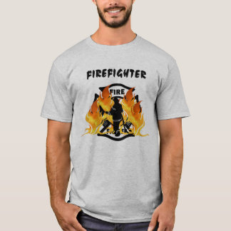 Een vuurdop brandt T-shirt