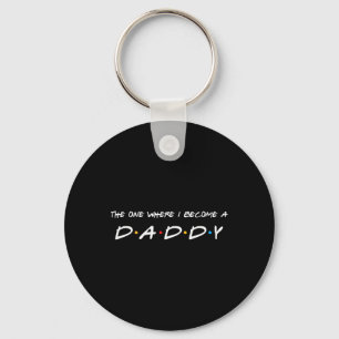 Eén waar ik vader van papa word sleutelhanger