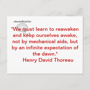 Een waarheid briefkaart