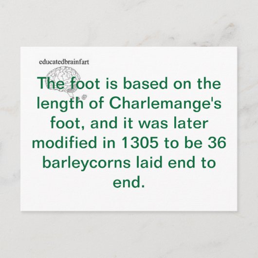 Een waarheid briefkaart (Voorkant)