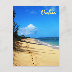 Een Walk op Oahu Briefkaart