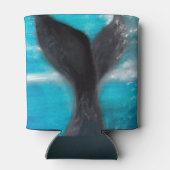 Een walvis blikjeskoeler (Achterkant)