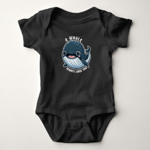 Een walvis houdt altijd van jou Geschenk voor walv Romper