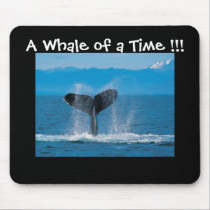 Een walvis van een tijd!!! muismat