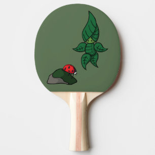 Een wandeling in de Bossen Ping Pong Paddle Tafeltennisbatje