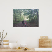 Een wandeling in de Bossen Poster (Keuken)