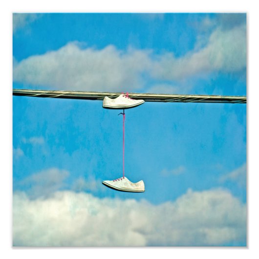 Een wandeling in de wolken foto afdruk (Voorkant)