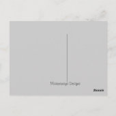 Een wandeling in Japan Briefkaart (Achterkant)