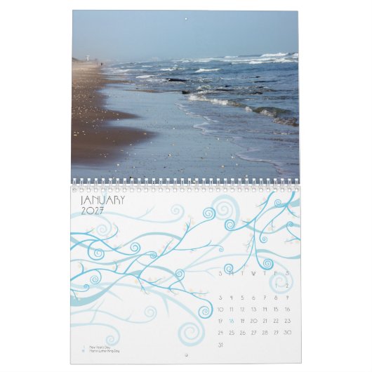 Een wandeling op de BEach Kalender (Jan 2027)