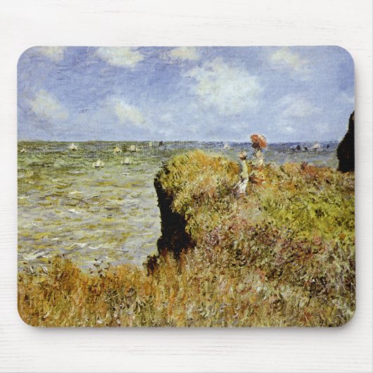 Een wandeling op de Cliffs in Pourville Muismat (Voorkant)