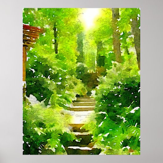 Een wandeling tussen de Ferns Poster (Voorkant)