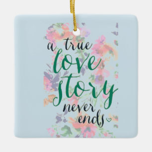 **EEN WARE LOVE VERHAAL** CHRISTMAS ORNAMENT